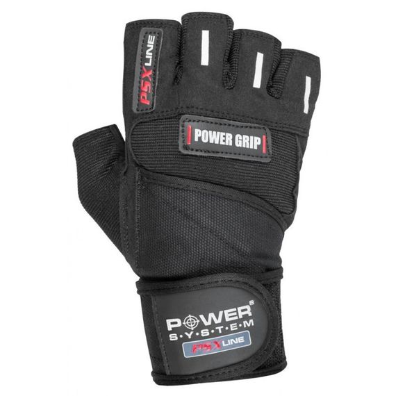 Рукавички для фітнесу Power System PS-2800 Power Grip Black L | Зображення 3