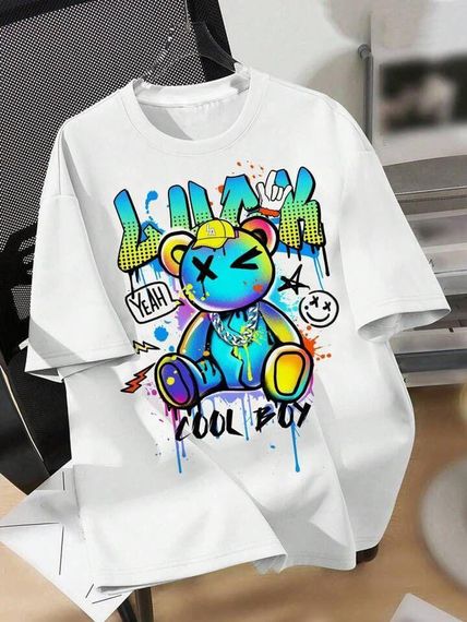 Футболка жіноча з принтом повсякденна L Білий