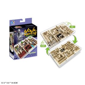 Игрушка головоломка 3D-лабіринт 40818/39818/41818, в коробке12,5*4*15 см (6965106241204) Фиолетовый