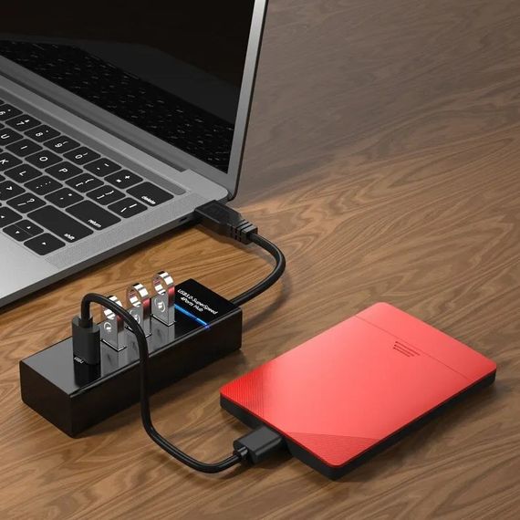 USB-хаб Type-C на 4 порта USB 3.0 | Зображення 2