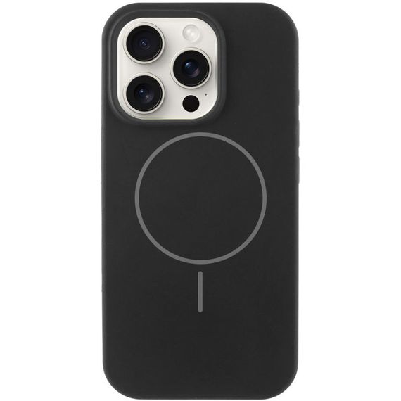 Чохол Silk Full Protective (AA) NO LOGO with Magnetic Fit для Apple iPhone 16 Pro (6.3") Чорний / Black