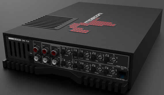 6-канальний підсилювач Mosconi Gladen One 100.6
