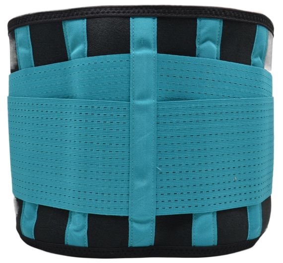 Пояс компресійний MadMax MFA-277 Slimming belt Black/turquoise M | Зображення 3