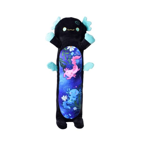 Мягкая игрушка-подушка "Аксолотль-батон" HKF2206(Black) размер 100 см