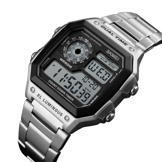 Skmei 1335SI Silver | Зображення 1