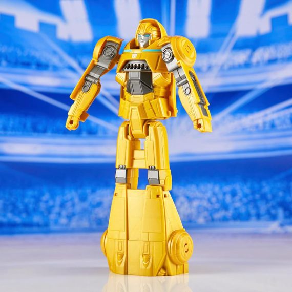 Трансформер Бамблби 28 см Оригинал Transformers Bumblebee Hasbro Робот превращается в машину | Зображення 6