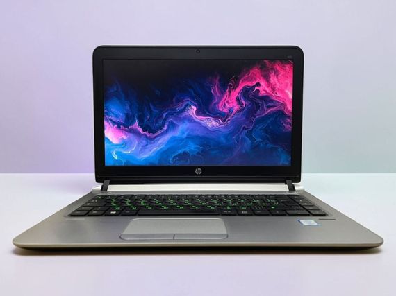 Ультрабук Б-класс HP ProBook 430 G3 / 13.3" (1366x768) TN / Intel Core i3-6100U (2 (4) ядра по 2.3 GHz) / 8 GB DDR3 / 500 GB HDD / Intel HD Graphics 520 / WebCam / АКБ не работает б/у | Зображення 1