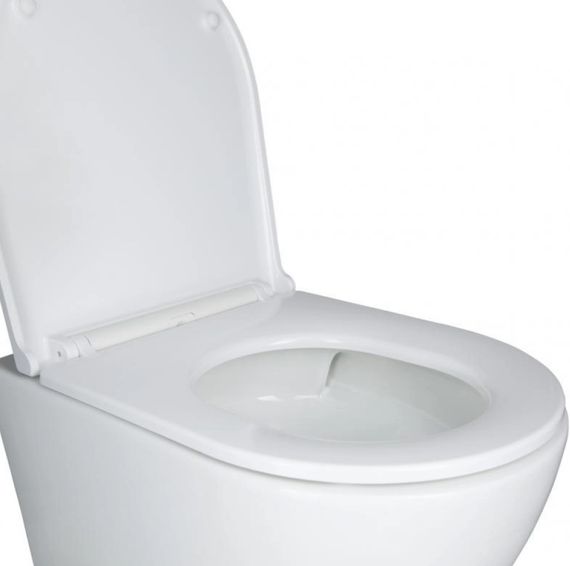 Набір Qtap Nest 4 в 1 підвісний унітаз Robin Ultra Quiet 490x365x325 + комплект інсталяції QT1333046EUQW45145 | Зображення 6