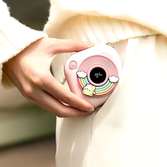 Портативное ЗУ Power Bank GXZ-N11 2in1 with cable с обогревателем для рук 5000 mAh | Зображення 6