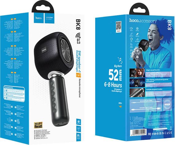 Караоке мікрофон бездротовий XPRO BK8 (MAW-44788_1513) | Зображення 5