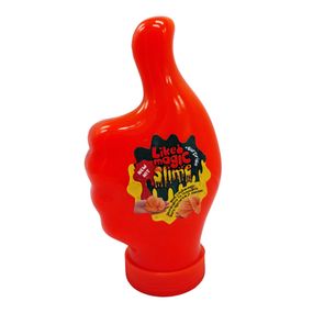 В'язка маса, слайм "LIKE Magic Slime" LMS-01-01U 300 гр Помаранчевий