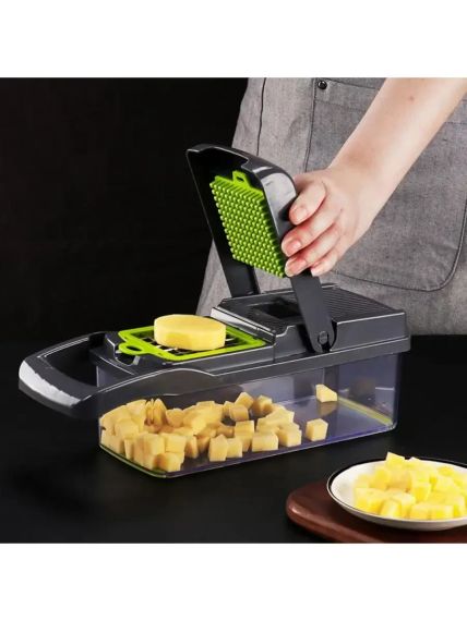 Многофункциональная овощерезка Safe slice mandoline 16 в 1 | Зображення 2