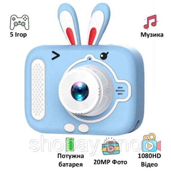 Фотоаппарат для деток X900, Интерактивные игрушки фотоаппарат для детей Детский с экраном NU-10 | Зображення 4