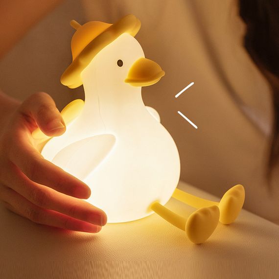 Ночник QW-D18 Duckling White / Yellow | Зображення 4