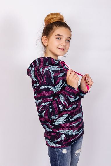 Худі для дівчинки (підлітковий) Носи своє 128 Рожевий (p-5311-55528) | Зображення 1