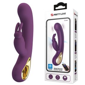 Вибратор - Pretty Love Liam RC Control Vibrator Purple Sex Aura