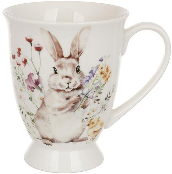 Набір 2 порцелянові чашки "Spring Story" 300мл