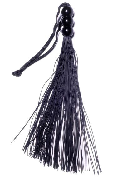 Батіг Silicone Whip Black 10 - Fetish Boss Series sexstyle | Зображення 4