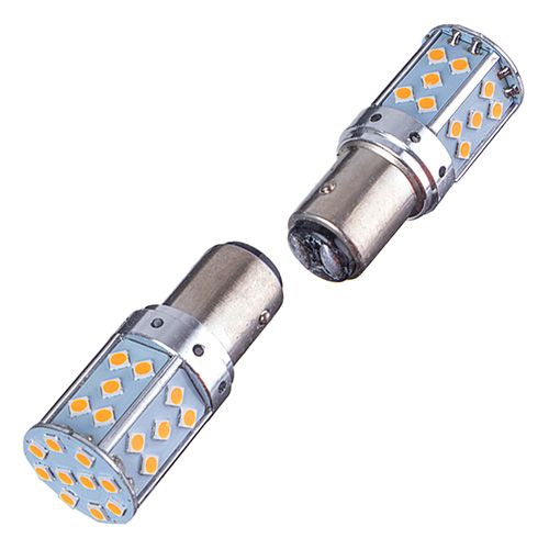 Лампа діодна S25 1157-3030-35SMD Y 2 контакту 60476 | Зображення 1
