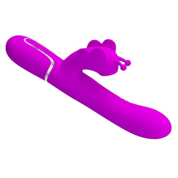 Вібратор PRETTY LOVE Butterfly Clit Vibrator Pink Sex Aura | Зображення 5