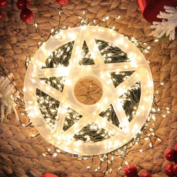 Гірлянда Роса феєрверк 20м, 600LED + пульт, Теплий білий XPRO (234575632_844) | Зображення 6