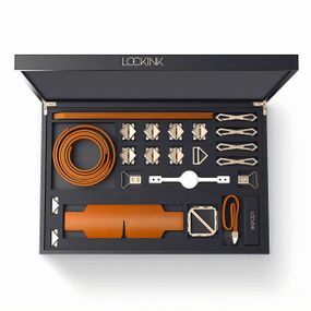 БДСМ-набор LOCKINK Bondage & Restraint Set Коричневый