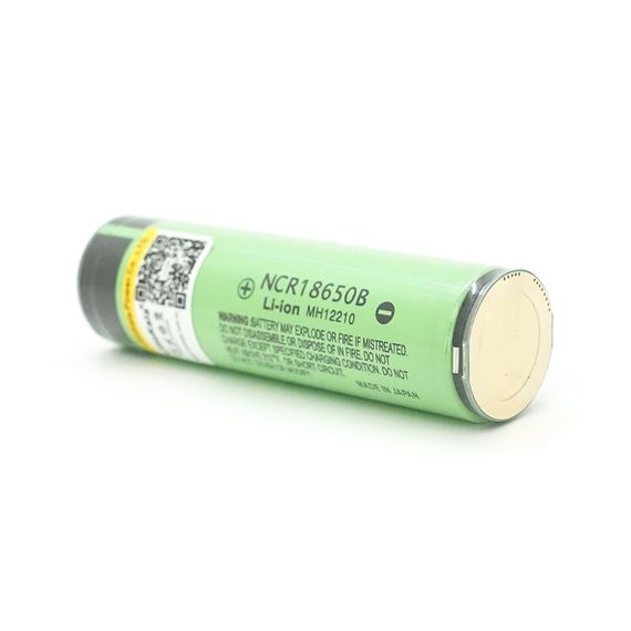 Акумулятор 18650 Li-Ion LiitoKala Lii-34B-PCB, 3400mAh (3200-3400mAh), 3.7V (2.75-4.2V), Green | Зображення 1