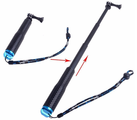 Монопод селфи палка Primo SportsPlus 19" для экшн камер | Зображення 1