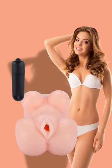 Мастурбатор вагіна з вібрацією Dream Toys THE GIRL NEXT DOOR LISA Sex Aura | Зображення 1