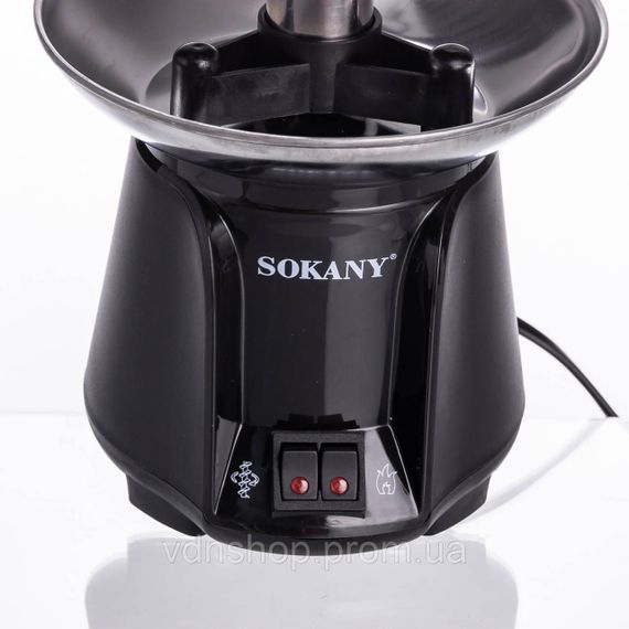 Шоколадний фонтан на 3 яруси фондю шоколадниця шоколадна 60 Вт фонтанчик для вечірки, весілля SK-07069 | Зображення 4