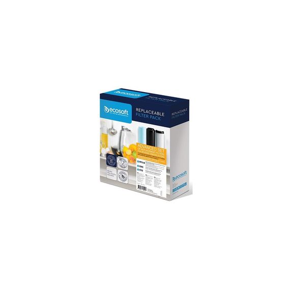 Картридж для фільтра глечика Ecosoft Комплект картриджів Ecosoft 1-2-3 покращений (2 вугільних ка (CHV3ECO) | Зображення 3
