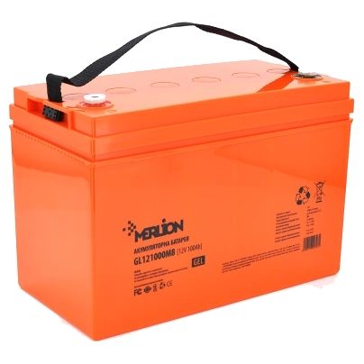 MERLION GL121000M8 100А•ч 12В Свинцево-кислотна акумуляторна батарея