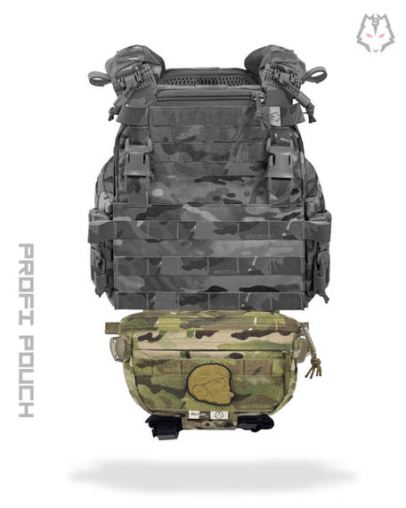 Напашник сумка-бананака з ремінем MBM Profi Pouch Multicam original IRR | Зображення 7