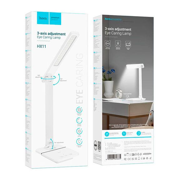 Настільна лампа HOCO HX11, 3 режими, 5W, White | Зображення 5