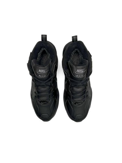 Чоловічі зимові кросівки  M2K Tekno Mid All Black Fur , В'єтнам 44 28.0 см | Зображення 1