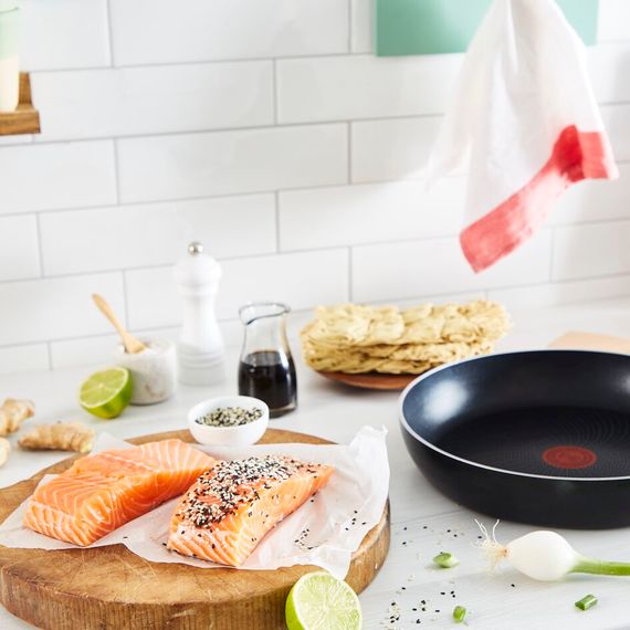 Сковорода Tefal Start&amp;Cook, 28см, алюміній, чорний (C2720653) | Зображення 2
