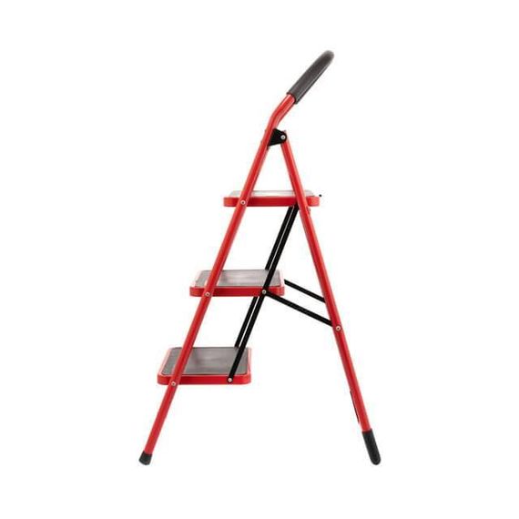 Драбина 3 сходинки, висота 1,1 м, до верхньої сходинки 0,7 м INTERTOOL LT-0037 | Зображення 2