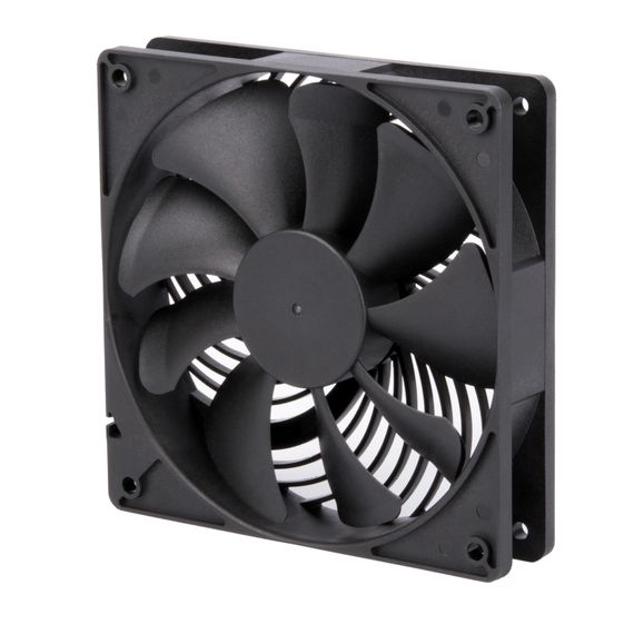 Корпусний вентилятор Silver Stone  Air Penetrator AP120i-PRO, 120мм, чорні лопаті, чорна рамка (SST-AP120I-PRO) | Зображення 2