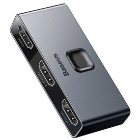 Перехідник HUB Baseus Matrix HDMI Splitter (CAHUB-BC0G) Space Gray