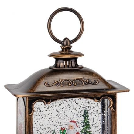 Новорічний нічник вінтажний ліхтар XMAS WDL-24073A 27 см (47695-10098_989) | Зображення 4