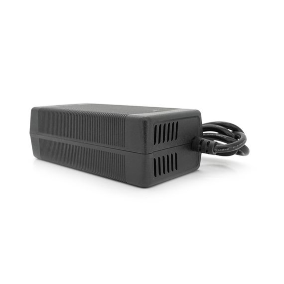 Зарядний пристрій акумуляторів LiFePO4 12V (14.6V), 4S,10A, штекер GX16, з індикацією, 133х67х45mm, 0.3kg | Зображення 3