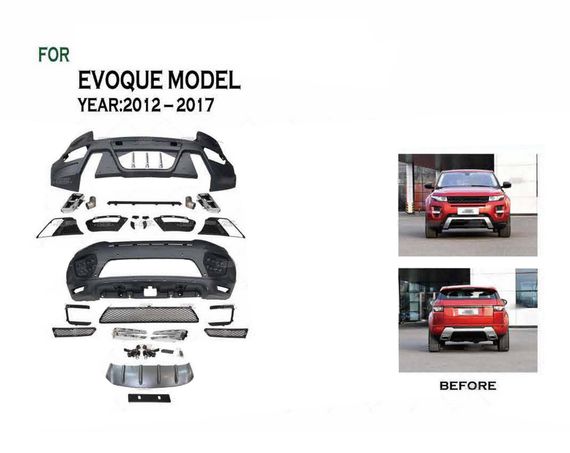 Тюнінг комплект обвісів (BodyKit-2) для Range Rover Evoque 2012-2018 рр | Зображення 1