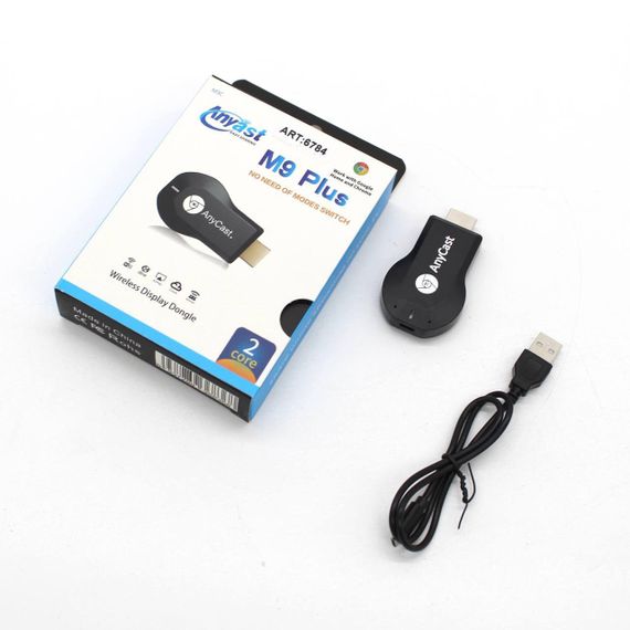 Медіаплеєр для ТВ з HDMI, AnyCast M9 PLUS / Адаптер для телевізора / Ресівер трансмітер | Зображення 8