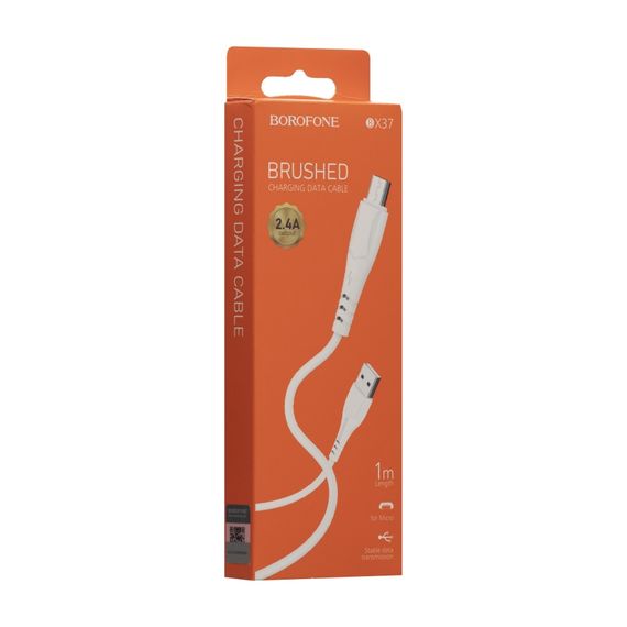 Кабель для зарядки телефона. USB Borofone BX37 Wieldy Micro | Зображення 3