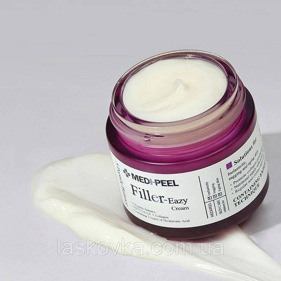 Поживний ліфтинг крем для обличчя з ефектом філера Medi-peel Filler-Eazy Cream 50 мл | Зображення 1