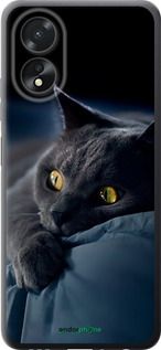 Чохол на Oppo A38 4G Димчастий кіт "825u-3337-2448"