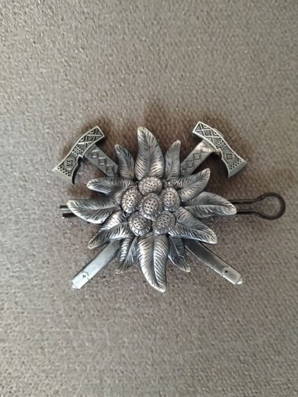 Кокарда "Гірська піхота" / срібло