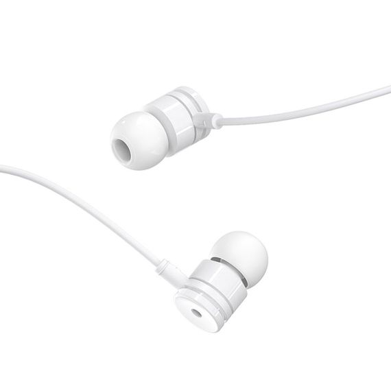 Навушники BOROFONE BM31 Mysterious universal earphones with mic White