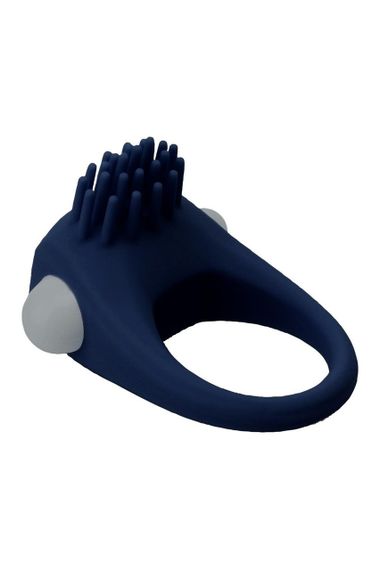 Эрекционное кольцо Dream Toys Rings of Love с усиками, синего цвета Sex Aura | Зображення 2