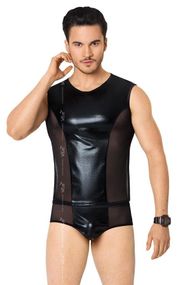 Комплект білизни - Shirt and Shorts 4605, black M/L